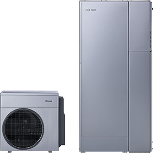 エコワン160Lシングルハイブリッド給湯暖房システムタンク一体タイプRHBF-RCUK246AW